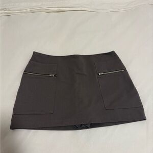 Abercrombie & Fitch Charcoal Skirt